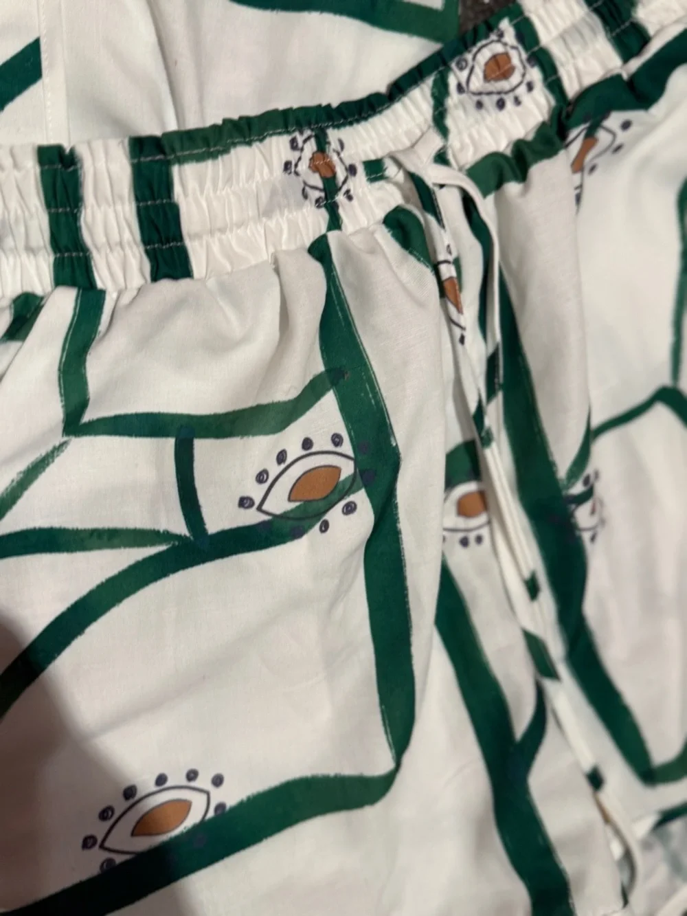 Commense luxury shorts and top set